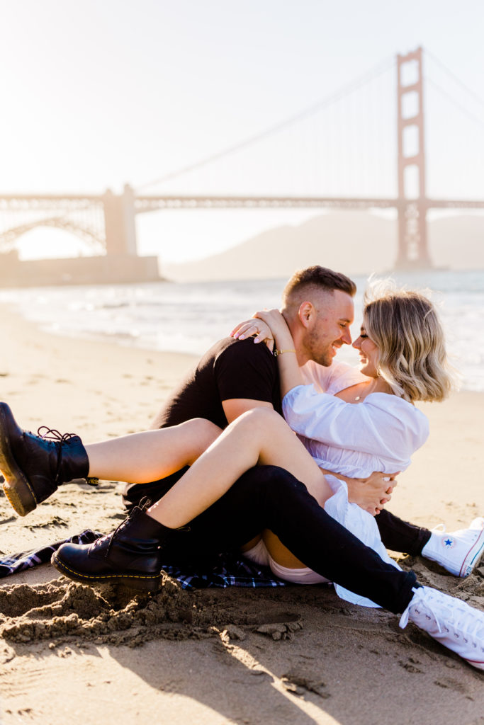 Golden Gate Bridge Couples session